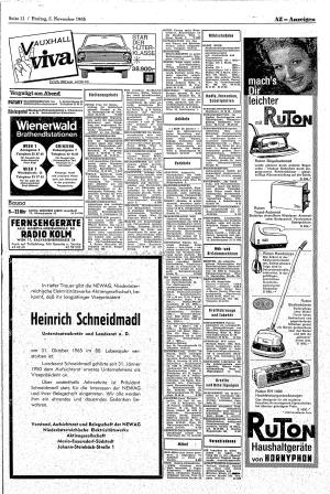 Ausgabe Fr. 05.11.1965, Seite 11