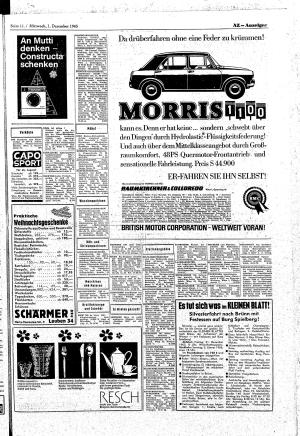 Ausgabe Mi. 01.12.1965, Seite 11