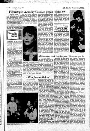 Ausgabe So. 09.01.1966, Seite 9