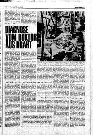 Beilage 1 So. 09.01.1966, Seite 1