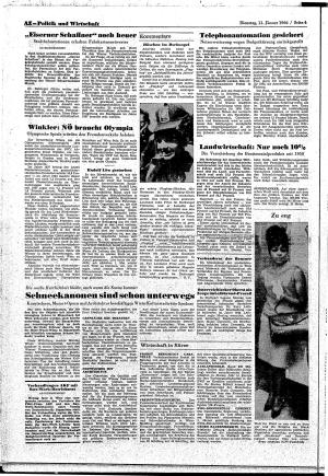 Ausgabe Di. 11.01.1966, Seite 4