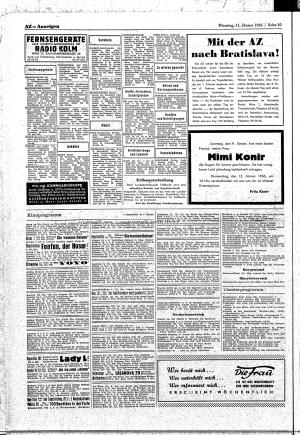 Ausgabe Di. 11.01.1966, Seite 10