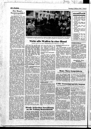 Ausgabe Sa. 05.02.1966, Seite 2