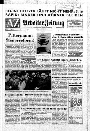 Ausgabe So. 13.02.1966, Seite 1