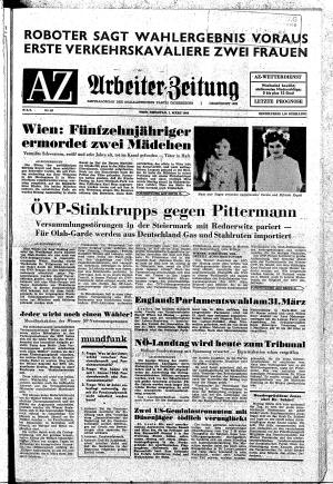Ausgabe Di. 01.03.1966, Seite 1