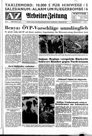 Ausgabe Mi. 13.04.1966, Seite 1