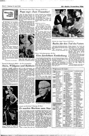 Ausgabe Sa. 16.04.1966, Seite 9