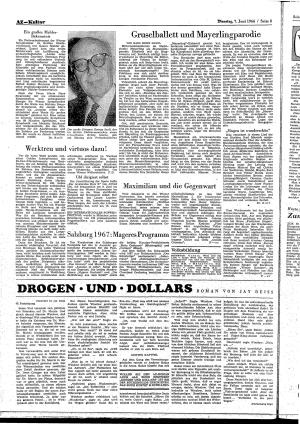 Ausgabe Di. 07.06.1966, Seite 8