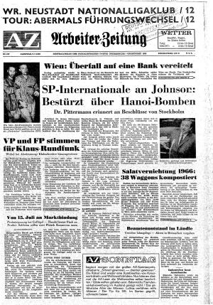 Ausgabe Sa. 09.07.1966, Seite 1