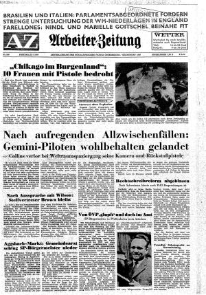 Ausgabe Fr. 22.07.1966, Seite 1