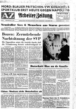 Ausgabe Do. 01.09.1966, Seite 1