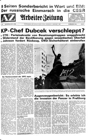 Ausgabe Do. 22.08.1968, Seite 1