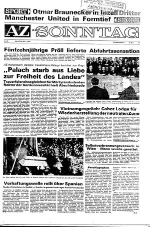 Ausgabe So. 26.01.1969, Seite 1