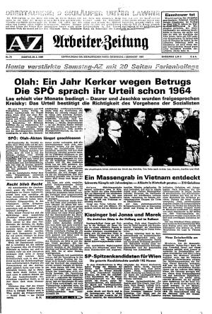 Ausgabe Sa. 29.03.1969, Seite 1