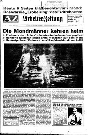 Ausgabe Di. 22.07.1969, Seite 1