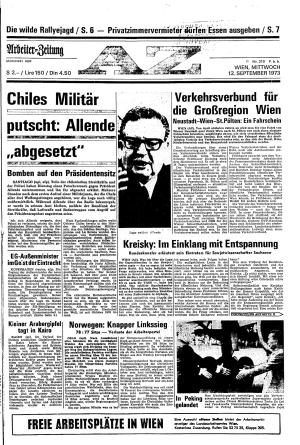 Ausgabe Mi. 12.09.1973, Seite 1
