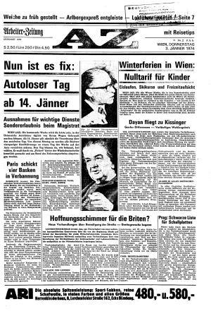 Ausgabe Do. 03.01.1974, Seite 1