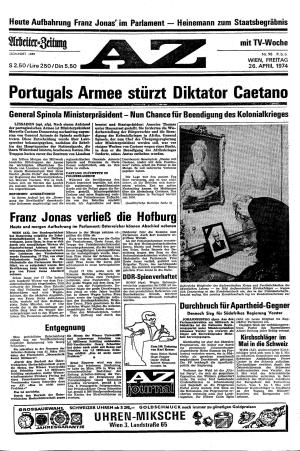 Ausgabe Fr. 26.04.1974, Seite 1