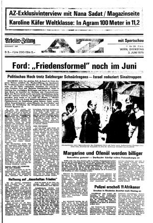 Ausgabe Di. 03.06.1975, Seite 1