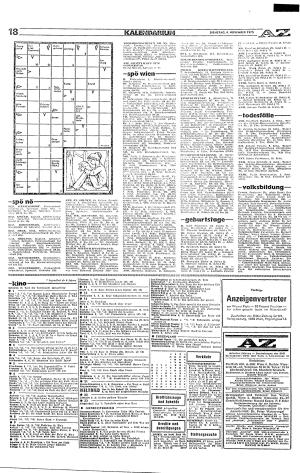 Ausgabe Di. 04.11.1975, Seite 18