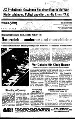 Ausgabe Do. 06.11.1975, Seite 1