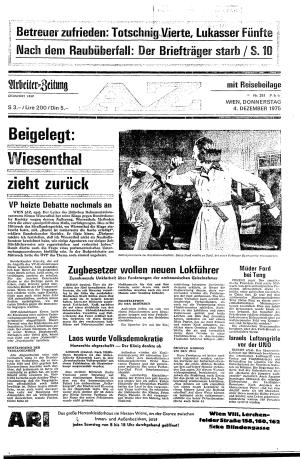 Ausgabe Do. 04.12.1975, Seite 1