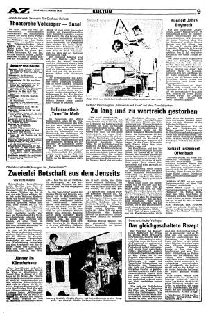 Ausgabe Sa. 10.01.1976, Seite 9