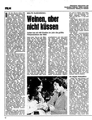 AZ Journal Sa. 10.01.1976, Seite 12