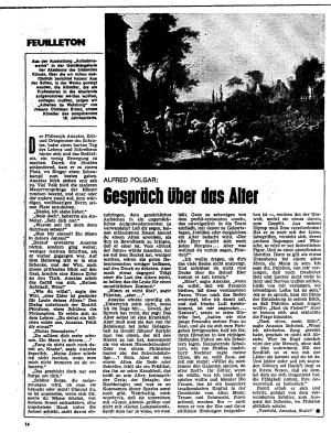 AZ Journal Sa. 10.01.1976, Seite 14