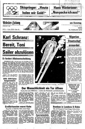 Ausgabe So. 15.02.1976, Seite 1
