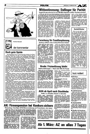 Ausgabe Di. 17.02.1976, Seite 2