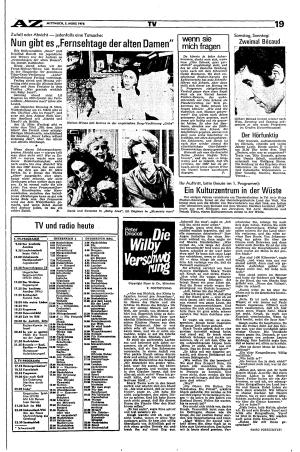 Ausgabe Mi. 03.03.1976, Seite 19