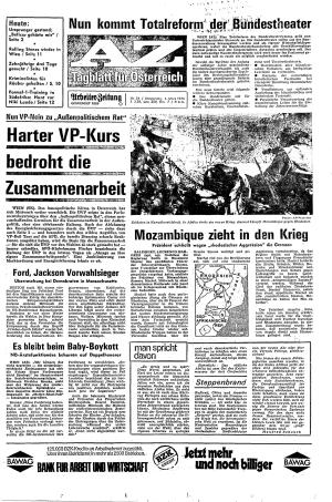 Ausgabe Do. 04.03.1976, Seite 1