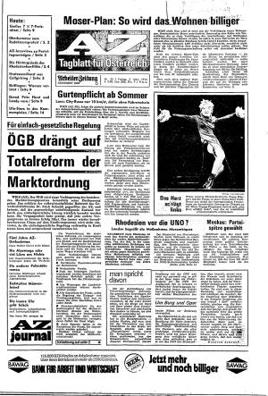 Ausgabe Fr. 05.03.1976, Seite 1