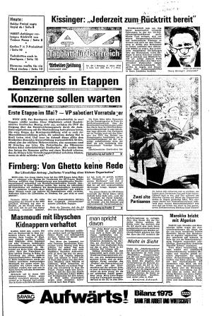 Ausgabe Di. 09.03.1976, Seite 1