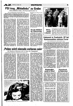Ausgabe Di. 09.03.1976, Seite 5