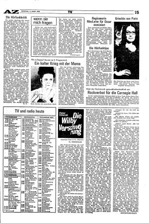 Ausgabe Di. 09.03.1976, Seite 15