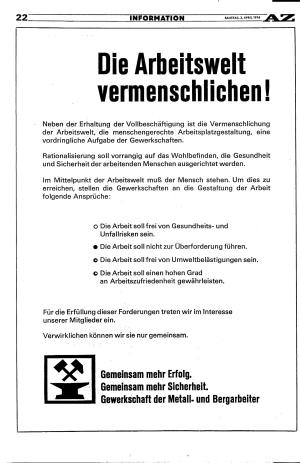 Ausgabe Sa. 03.04.1976, Seite 22