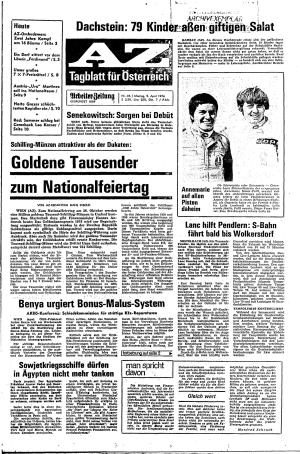 Ausgabe Mo. 05.04.1976, Seite 1