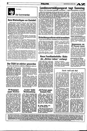 Ausgabe Do. 08.04.1976, Seite 2