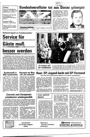 Ausgabe Di. 04.05.1976, Seite 1