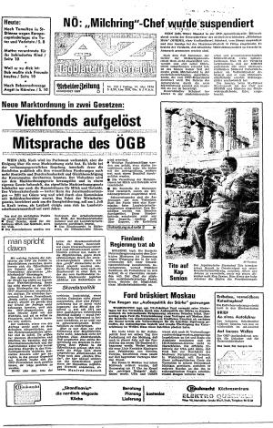 Ausgabe Fr. 14.05.1976, Seite 1