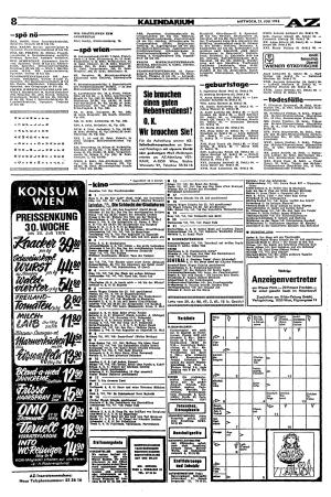 Ausgabe Mi. 21.07.1976, Seite 8