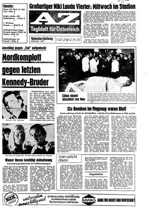 Ausgabe Mo. 13.09.1976, Seite 1