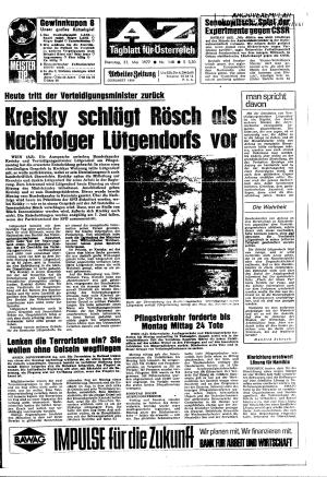 Ausgabe Di. 31.05.1977, Seite 1