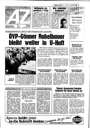 Ausgabe Mi. 17.09.1980, Seite 1