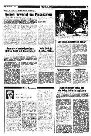Ausgabe Di. 20.01.1981, Seite 5