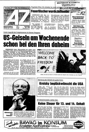 Ausgabe Do. 22.01.1981, Seite 1