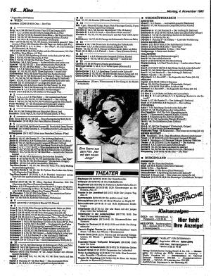 Ausgabe Mo. 04.11.1985, Seite 16