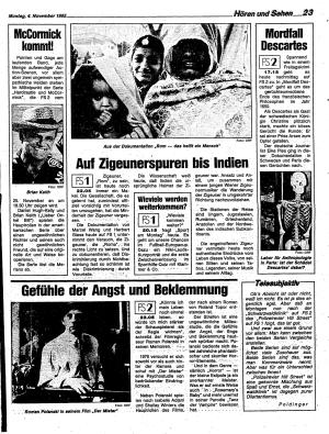 Ausgabe Mo. 04.11.1985, Seite 23